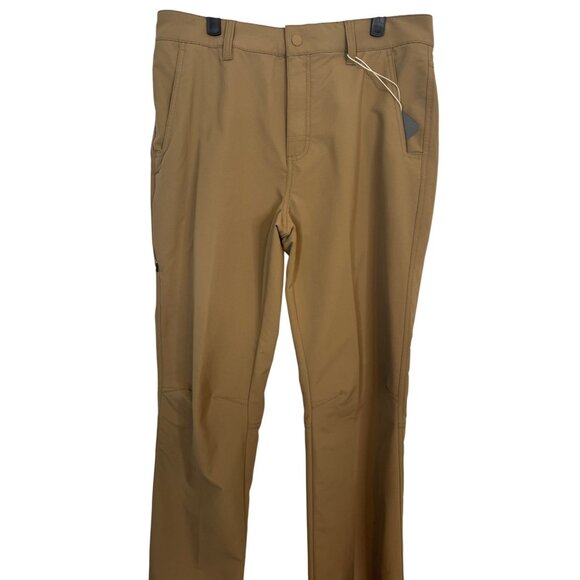 NWT Mens 32x32 Alpine Design Pants Nylon/Polyester/Spandex Khaki Stretch - Picture 4 of 16